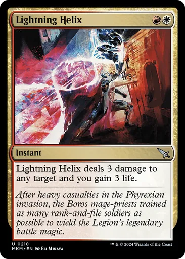 lightning cards mtg Lightning Bolt Print main image 0