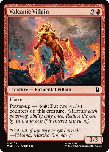 Volcanic Villain - - MTG - Untapped.gg