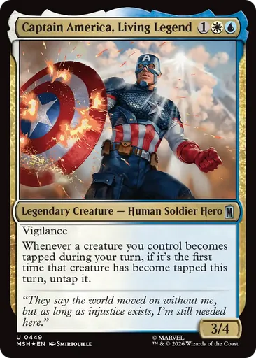 生(い)ける伝(でん)説(せつ)、キャプテン・アメリカ - Marvel Super