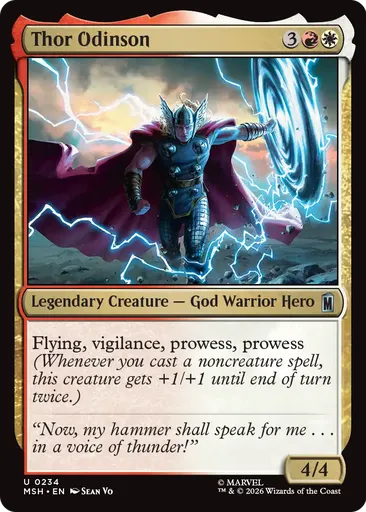 hero card mtg Jumpstart previews for your Sunday evening. Tons of cards have been revealed by IGN. Here are just a few! Article: https://www.ign.com/articles/magic-the-gathering-marvel-super-heroes -jumpstart-new-cards-spoilers #MTGxMarvel #MTGAmbassador Illustrated by Leonardo Santanna All Magic Thor Odinson - Marvel Super