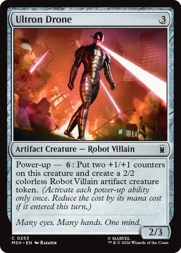 ウルトロン・ドローン - Marvel Super Heroes - MTG - Untapped.gg