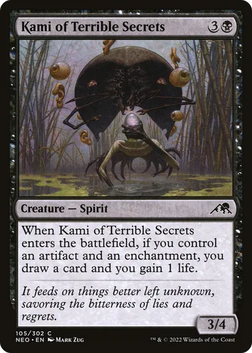 Kami of Terrible Secrets - Kamigawa: Neon Dynasty - MTG - Untapped.gg
