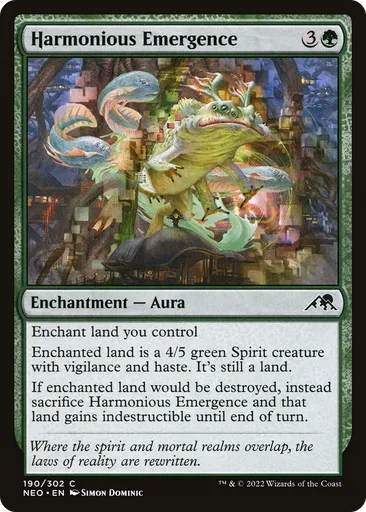 Harmonious Emergence - Kamigawa: Neon Dynasty - MTG - Untapped.gg