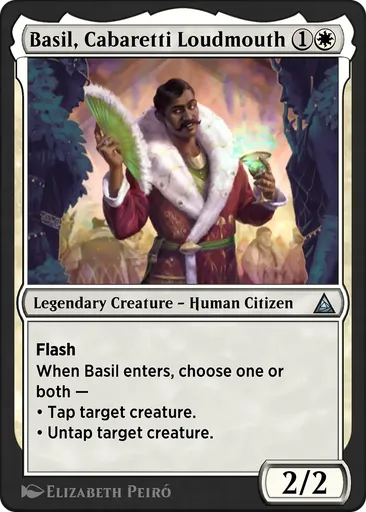 Basil, Cabaretti Loudmouth - Through the Omenpaths - MTG - Untapped.gg Basil, Cabaretti Loudmouth - Through the Omenpaths - MTG - Untapped.gg
