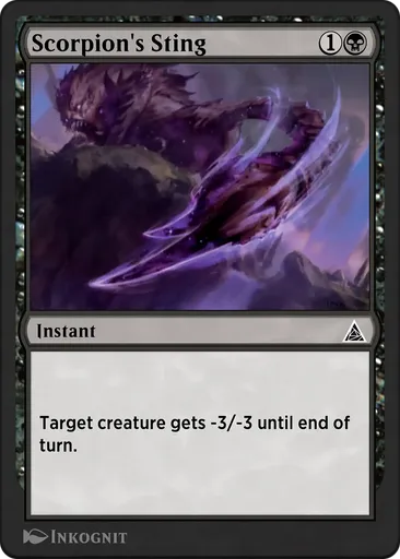 Scorpion's Sting - Through the Omenpaths - MTG - Untapped.gg