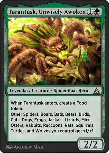 Tarantusk, Unwisely Awoken - Through the Omenpaths - MTG - Untapped.gg