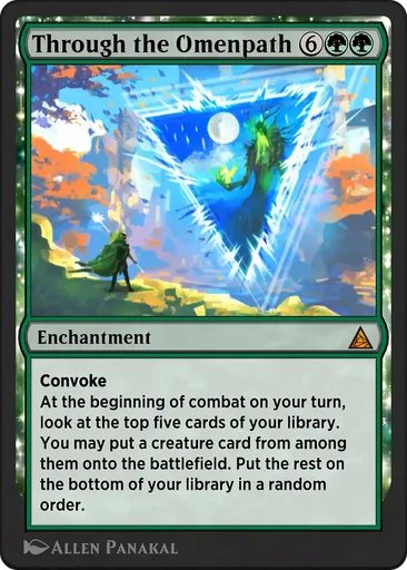 mtg arena through the omenpaths card list Modern Horizons 3 Commander Deck