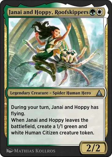 Janai and Hoppy, Roofskippers - Through the Omenpaths - MTG