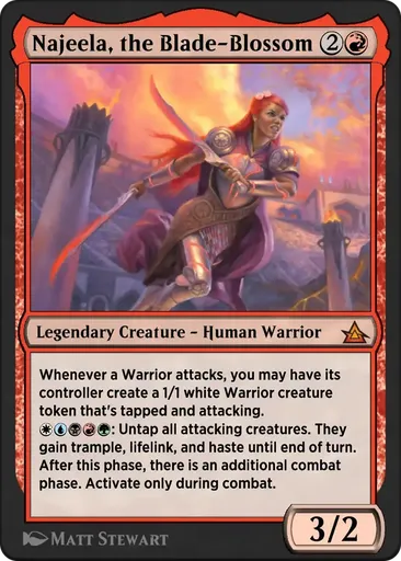 刃を咲かせる者、ナジーラ - Through the Omenpaths Bonus Sheet - MTG