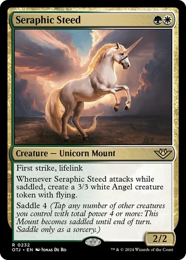 Seraphic Steed - Outlaws of Thunder Junction - 万智牌 Seraphic Steed - Outlaws of Thunder Junction - 万智牌