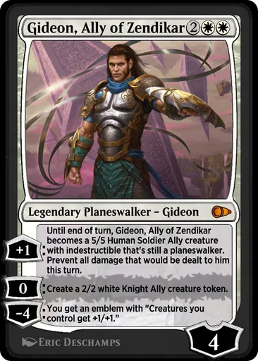 Gideon, Ally of Zendikar [Battle for Zendikar Prerelease Promos] main image 1