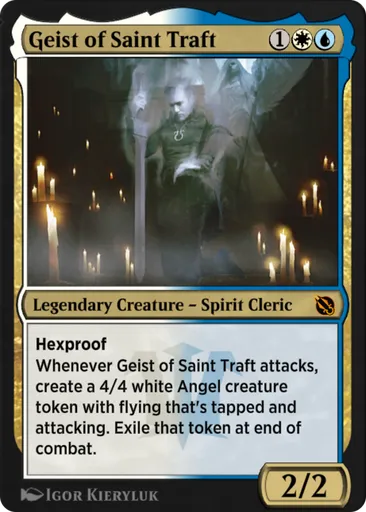 Magic: The Gathering - Invocation Of Saint Traft (246/297) - Shadows Over Innistrad Rare Trading Card