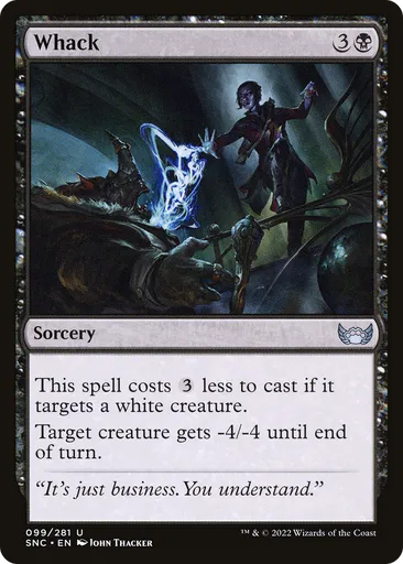 Whack - Streets of New Capenna - MTG - Untapped.gg Whack - Streets of New Capenna - MTG - Untapped.gg