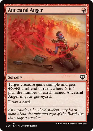 mtg cards like anger Similar to creatures you control have haste. Anger of the Gods 