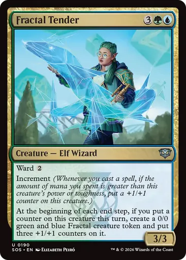 Fractal Tender - Secrets of Strixhaven - MTG - Untapped.gg