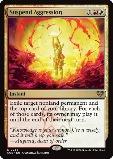 best suspend cards mtg Suspend Aggression - Secrets of Strixhaven - MTG