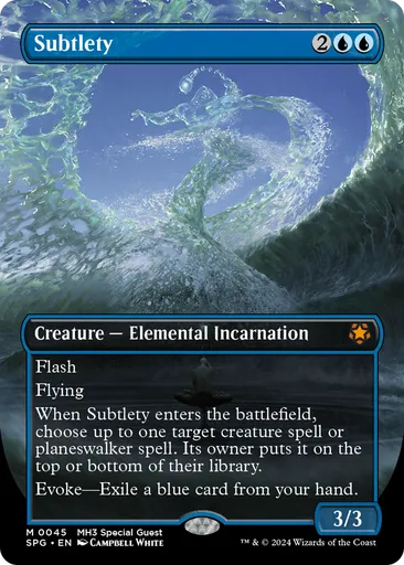 緻密 (Subtlety) | Modern Horizons 2 Japanese Foil Singles