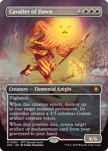 Cavalier of Dawn - Special Guests: Aetherdrift - MTG - Untapped.gg Cavalier of Dawn - Special Guests: Aetherdrift - MTG - Untapped.gg