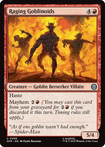 Raging Goblinoids - Marvel Spider-Man - 万智牌- Untapped.gg