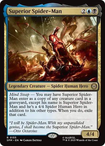 mtg 7枚セット 終末の加虐者 スーペリア・スパイダーマン スーペリア・スパイダーマン - Marvel Spider-Man - MTG - Untapped.gg