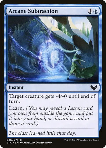 Arcane Subtraction - Strixhaven - MTG - Untapped.gg Arcane Subtraction - Strixhaven - MTG - Untapped.gg