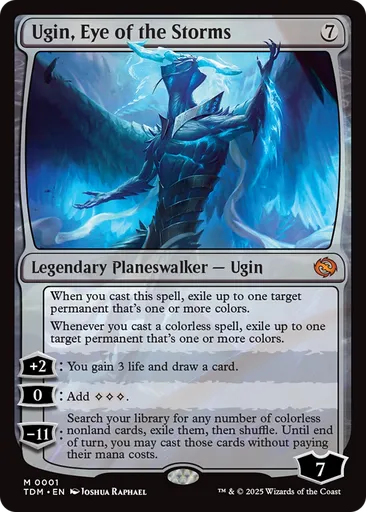 嵐(あらし)の目(め)、ウギン - Tarkir: Dragonstorm - MTG