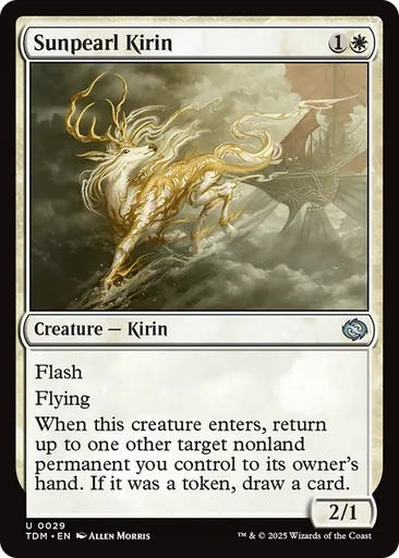 Sunpearl Kirin - Tarkir: Dragonstorm - MTG - Untapped.gg