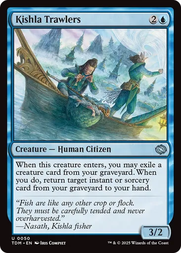 キシュラの底(そこ)引(び)き漁(りょう)師(し) - Tarkir: Dragonstorm