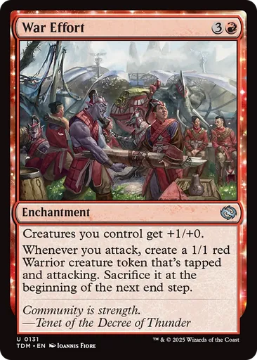 War Effort - Tarkir: Dragonstorm - MTG - Untapped.gg War Effort - Tarkir: Dragonstorm - MTG - Untapped.gg