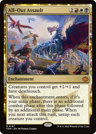 All-Out Assault - Tarkir: Dragonstorm - MTG - Untapped.gg