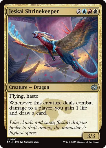 mtg jeskai card draw Ascendancy (Foil-Etched) Casting Cost Card Type Jeskai Elder [Khans of Tarkir]