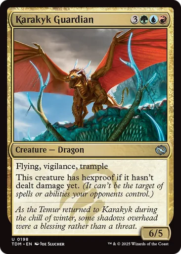 D.CRAFT ディークラフト Guardian ガーディアン 18g 送料無料 Karakyk Guardian - Tarkir: Dragonstorm - MTG - Untapped.gg