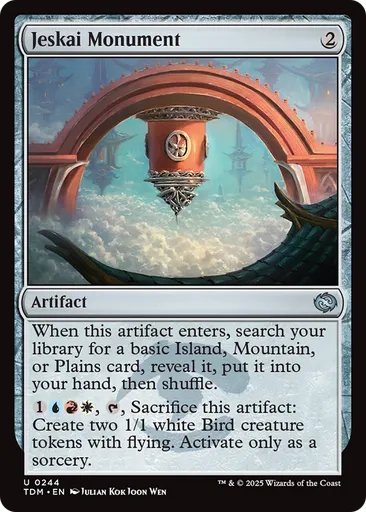 Jeskai Monument - Tarkir: Dragonstorm - MTG - Untapped.gg