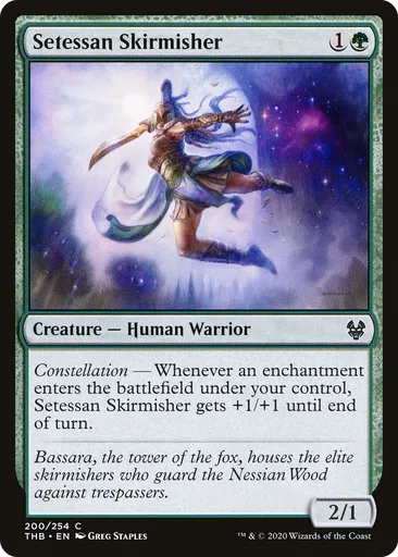 Setessan Skirmisher - Theros Beyond Death - MTG - Untapped.gg