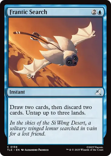 Frantic Search - Avatar: The Last Airbender Eternal - MTG - Untapped.gg