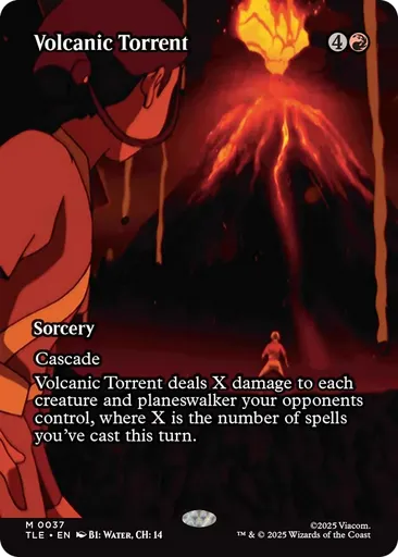 Volcanic Torrent - Avatar: The Last Airbender Eternal - MTG