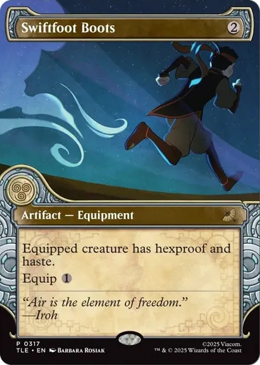 Swiftfoot Boots - Avatar: The Last Airbender Eternal - MTG
