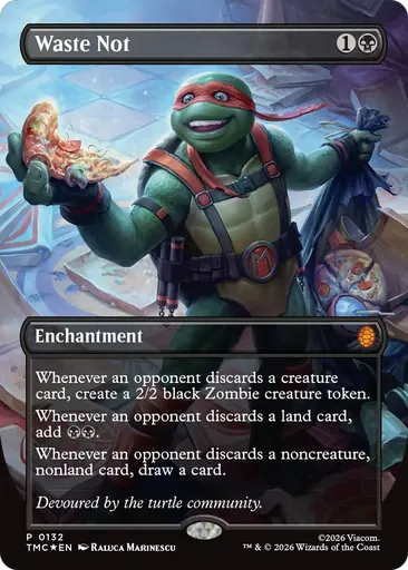 ninja turtles mtg cards Secret Lair x Teenage Mutant Turtles: The Last Ronin Foil Edition you may attach any number of Equipment you control to target creature you control Turtles Forever