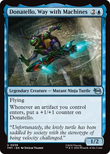 Donatello, Mago delle Macchine - Teenage Mutant Ninja Turtles