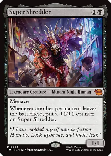 MTG　foil英語　スーパーシュレッダー　ボーダーレス　タートルズ　TMT MTG foil英語 スーパーシュレッダー ボーダーレス タートルズ TMT