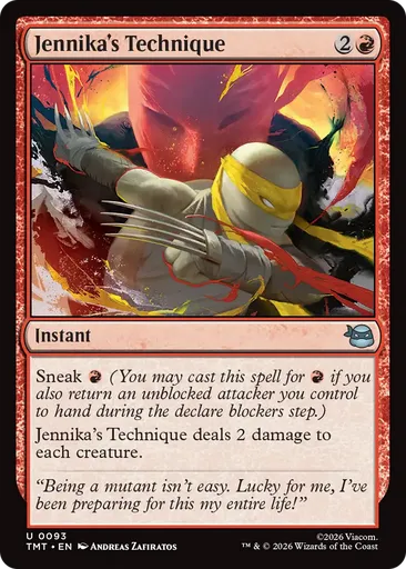 Jennika's Technique - Teenage Mutant Ninja Turtles - MTG - Untapped.gg