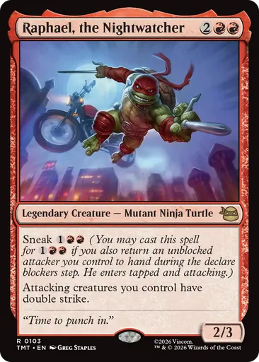 ナイトウォッチャー、ラファエロ - Teenage Mutant Ninja Turtles