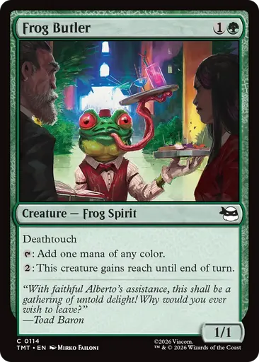 Mordomo Sapo - Teenage Mutant Ninja Turtles - MTG - Untapped.gg