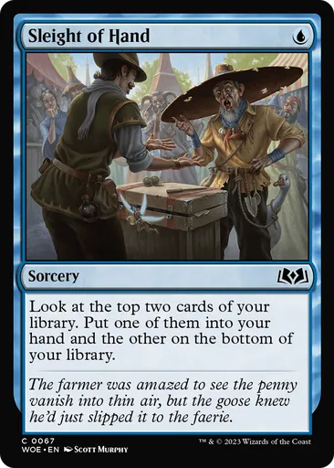 Sleight of Hand - Wilds of Eldraine - MTG - Untapped.gg