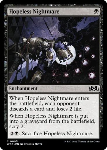 Hopeless Nightmare - Wilds of Eldraine - MTG - Untapped.gg