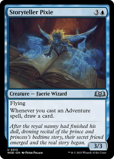 Storyteller Pixie - Wilds of Eldraine - MTG - Untapped.gg
