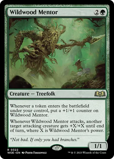 Wildwood Mentor - Wilds of Eldraine - MTG - Untapped.gg