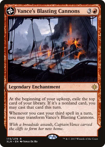 Vance's Blasting Cannons - Ixalan - MTG - Untapped.gg