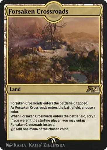 見捨てられた交差路　Forsaken Crossroads foil Forsaken Crossroads - - MTG - Untapped.gg
