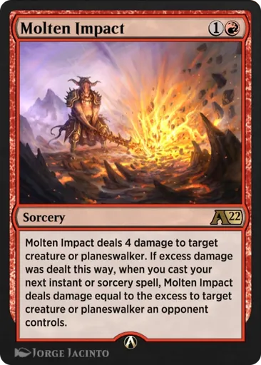 Molten Impact - Alchemy: Kamigawa - MTG - Untapped.gg Molten Impact - Alchemy: Kamigawa - MTG - Untapped.gg